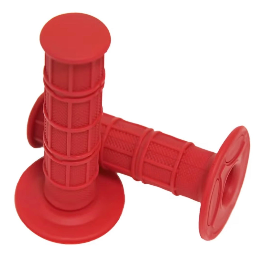 Red e-bike grips