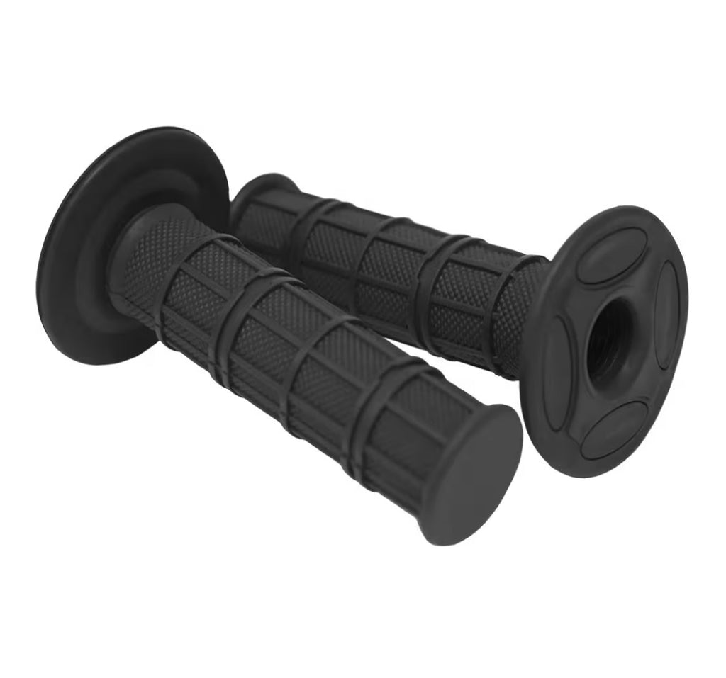 Black e-bike grips