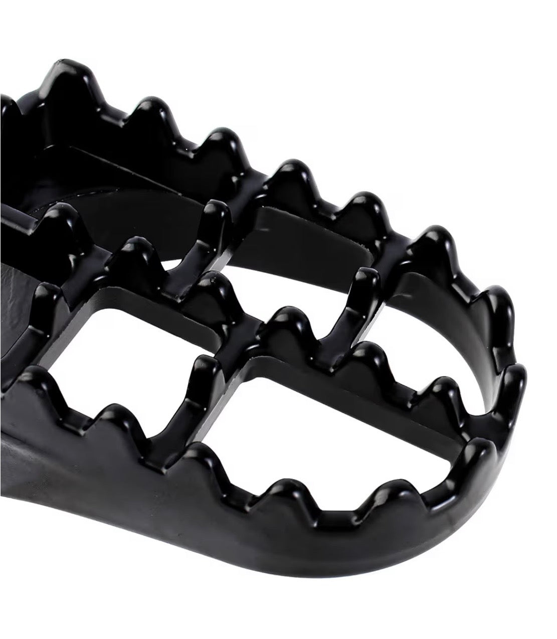 Black e-bike pegs