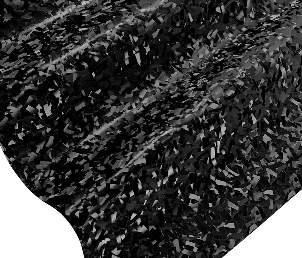Carbon Vinyl Wrap Roll (1ft x 5ft, Black)